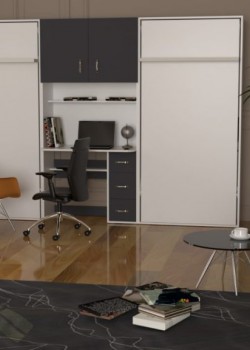 Bircan İkili Set Katlanır Duvar Yatağı