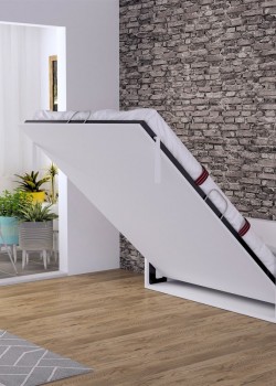 İnci Çiftli Dikey Açılır Kapanır Duvar Yatağı